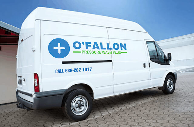 ofallon pressure washing van