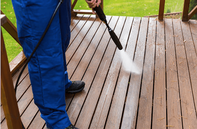 deck cleaning o'fallon